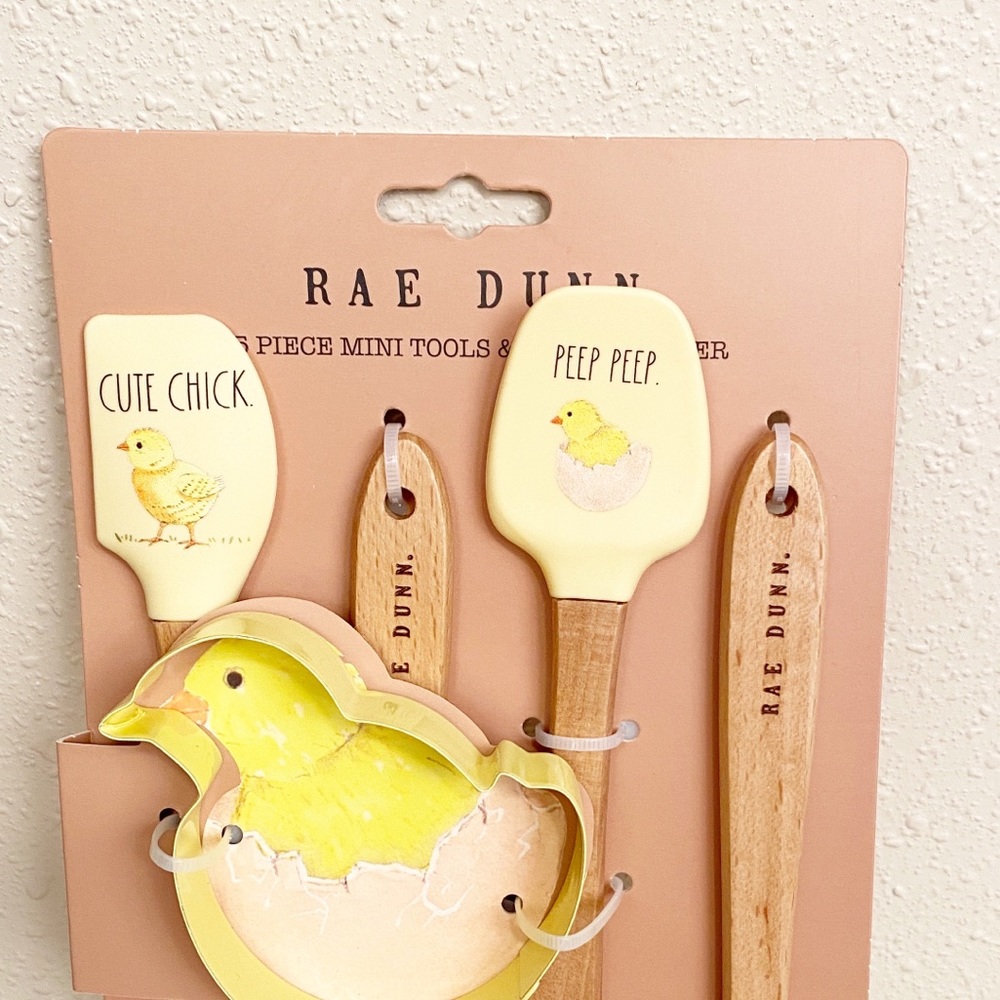 NWT Rae Dunn CHICK Mini Tool Set - Picture 2 of 3